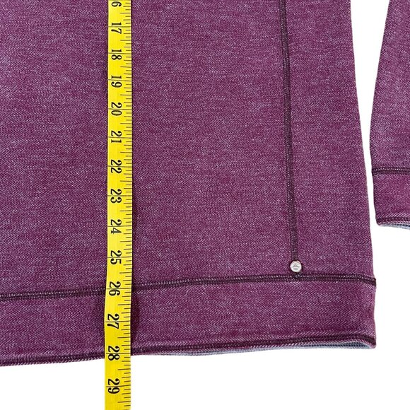 Tommy Bahama Reversible Sweater Men's Size XXL 1/4-Zip Pullover Burgundy Gray - Picture 4 of 5